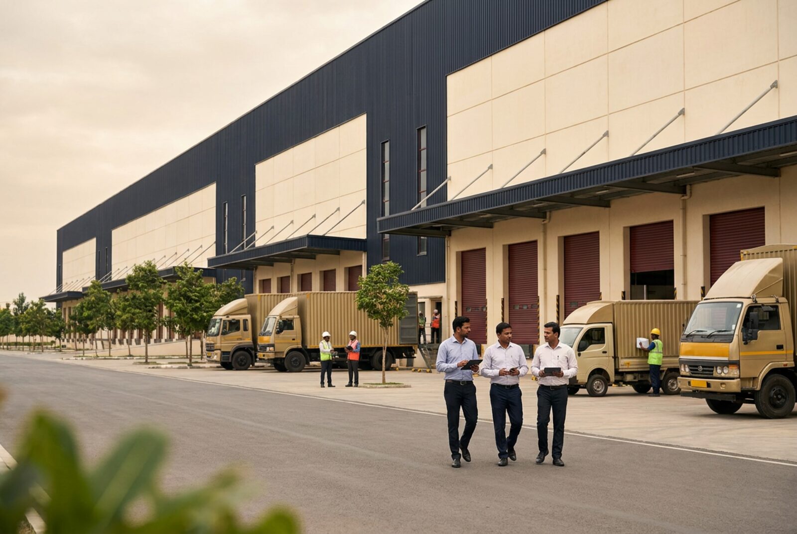 Warehousing and logistics park in India